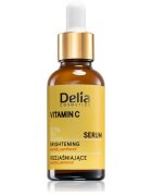 Delia Cosmetics Vitamin C serum za osvetljevanje za obraz vrat in dekolte 30 ml