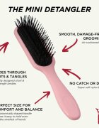 Denman Detangling D90 The Mini Detangler krtača za lažje razčesavanje las Pink Crush 1 kos