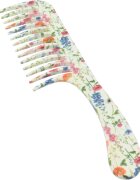 Denman Floral Fantasies D28 Wide Tooth Detangler Comb glavnik za lase 1 kos