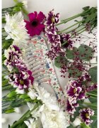 Denman Floral Fantasies D28 Wide Tooth Detangler Comb glavnik za lase 1 kos