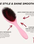 Denman Style D81M Style and Shine Brush glavnik za glajenje las Pink Crush 1 kos