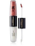 Dermacol 16H Lip Colour Dolgoobstojna šminka in sijaj za ustnice odtenek 05 Sparkling Muse 2x4 ml