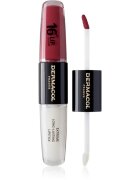 Dermacol 16H Lip Colour Dolgoobstojna šminka in sijaj za ustnice odtenek 06 Merry Berry 2x4 ml