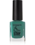 Dermacol 5 Day Stay dolgoobstojen lak za nohte odtenek 66 Emerald 11 ml