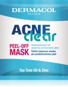 Dermacol Acne Clear čistilna luščilna maska za problematično kožo 8 ml
