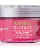 Dermacol Aroma Moment Wild Raspberry sladkorni piling za telo z vonjem maline 200 g