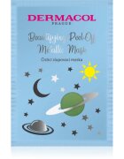 Dermacol Beautifying Peel-Off Metallic Mask luščilna maska za globinsko čiščenje 15 ml