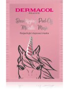 Dermacol Beautifying Peel-Off Metallic Mask luščilna maska za osvetlitev kože 15 ml