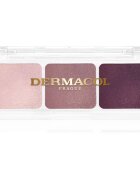 Dermacol Compact Trio paleta senčil za oči odtenek 1 French Vineyard 4.2 g