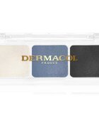 Dermacol Compact Trio paleta senčil za oči odtenek 2 Starry Night 4.2 g