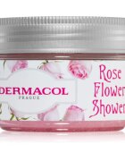 Dermacol Flower Care Rose sladkorni piling za telo 200 g