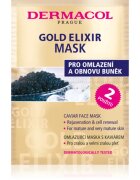 Dermacol Gold Elixir maska za obraz s kaviarjem 2x8 g