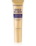 Dermacol Gold Elixir pomlajevalna krema za predel okoli oči s kaviarjem 15 ml