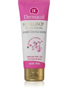 Dermacol Hyaluron nežna čistilna krema za obraz in oči 100 ml