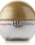Dermacol Hyaluron Therapy 3D nočna krema za preoblikovanje obraza 50 ml