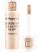 Dermacol Infinity Healthy Glow tekoči puder SPF 10 odtenek 03 Sand 20 g