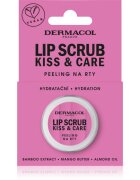 Dermacol Kiss & Care piling za ustnice iz bambusa dišave Red Fruit 12 ml