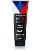 Dermacol Men Agent Ice Hockey gel za prhanje za moške 3v1 250 ml