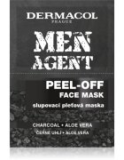 Dermacol Men Agent luščilna maska proti črnim pikicam z aktivnim ogljem za moške 15 ml