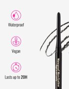 Dermacol Micro Eyeliner Waterproof vodoodporni svinčnik za oči odtenek 04 Grey 1 g