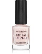 Dermacol Nail Care 3 in 1 krepilni lak za nohte 11 ml
