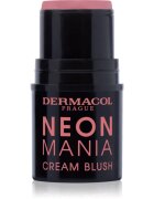 Dermacol Neon Mania kremasto rdečilo odtenek 3 Nude 5.2 g