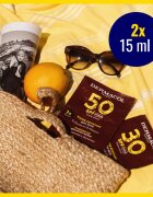 Dermacol Sun Water Resistant vodoodporno mleko za sončenje SPF 50 2x15 ml
