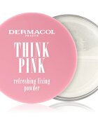 Dermacol Think Pink transparentni puder v prahu 10 g