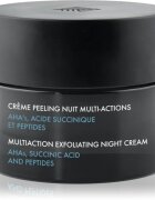 DermActe Treat Multiaction Exfoliating Night Cream eksfoliacijska nočna krema za posvetlitev in zgladitev kože 50 ml