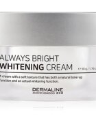 Dermaline Always Bright Whitening Cream posvetlitvena krema za obraz 50 g