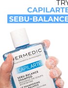 Dermedic Capilarte globinsko čistilni šampon za mastno lasišče 300 ml