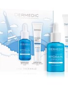 Dermedic Eau Thermale Hydrain darilni set za obraz 2 kos