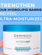 Dermedic Hydrain3 Hialuro intenzivno vlažilno maslo za telo 225 ml