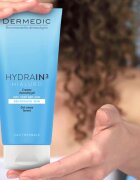 Dermedic Hydrain3 Hialuro kremasti čistilni gel za dehidrirano suho kožo 200 ml