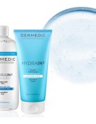 Dermedic Hydrain3 Hialuro kremasti čistilni gel za dehidrirano suho kožo 200 ml