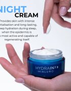 Dermedic Hydrain3 Hialuro pomlajevalna nočna krema proti gubam 50 ml