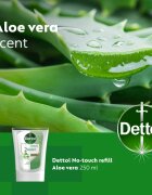 Dettol Hydrate Liquid Hand Wash polnilo za brezstični dozirnik mila Aloe Vera 250 ml