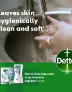 Dettol Kids No-Touch brezstični dozirnik mila 250 ml