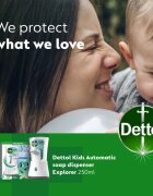 Dettol Kids No-Touch brezstični dozirnik mila 250 ml