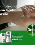 Dettol Soft on Skin Aloe Vera brezstični dozirnik mila 250 ml
