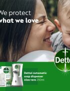 Dettol Soft on Skin Aloe Vera brezstični dozirnik mila 250 ml