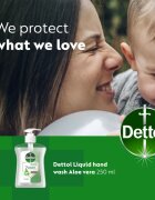 Dettol Soft on Skin Aloe Vera tekoče milo za roke 250 ml