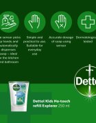 Dettol Soft on Skin Kids Explorer Power polnilo za brezstični dozirnik mila 250 ml
