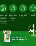Dettol Soft on Skin Kids Fun Maker polnilo za brezstični dozirnik mila 250 ml
