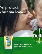 Dettol Soft on Skin Kids Fun Maker polnilo za brezstični dozirnik mila 250 ml