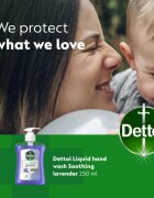 Dettol Soft on Skin Lavender tekoče milo za roke 250 ml