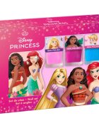 Disney Princess Nail Set set lakov za nohte za otroke 3y+ Pink Blue Pink 3x4.5 ml