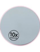 Diva & Nice Cosmetics Accessories Mirror povečevalno ogledalo s priseski (90 mm) 1 kos