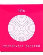 Diva & Nice Cosmetics Accessories Mirror povečevalno ogledalo s priseski (90 mm) 1 kos