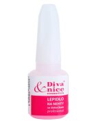Diva & Nice Cosmetics Accessories Nails lepilo za nohte s čopičem 7 g